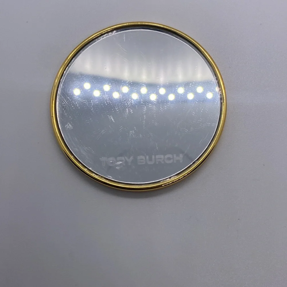 Tory Burch Limited Edition Compact Gold Pocket Mirror•NWOT